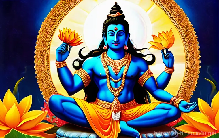 힌두교와 세계 문학 - **Prompt: "Epic Tale of Devotion and Resilience in Ancient India"**
    A highly detailed, realistic...