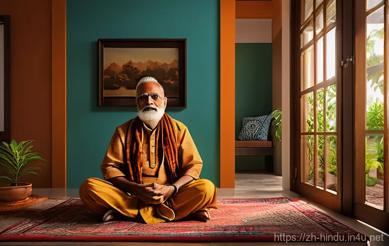 힌두교와 중산층 - Here are three image generation prompts based on the provided text, ensuring all mandatory guideline...