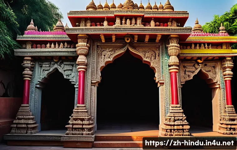 힌두교 신전 건축양식 관련 이미지 1